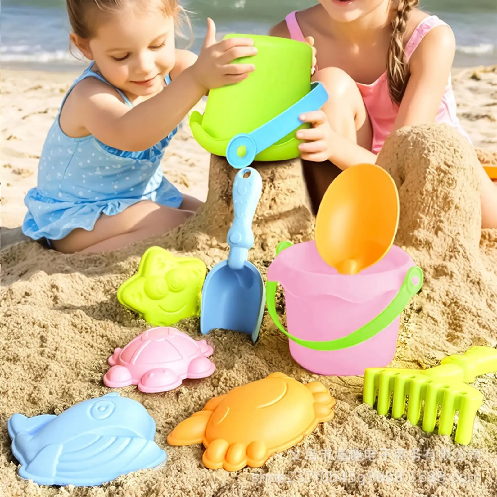 Beach Toys Kids Sand Weather Supplies Portable Sandbox Castle Zpaxo
