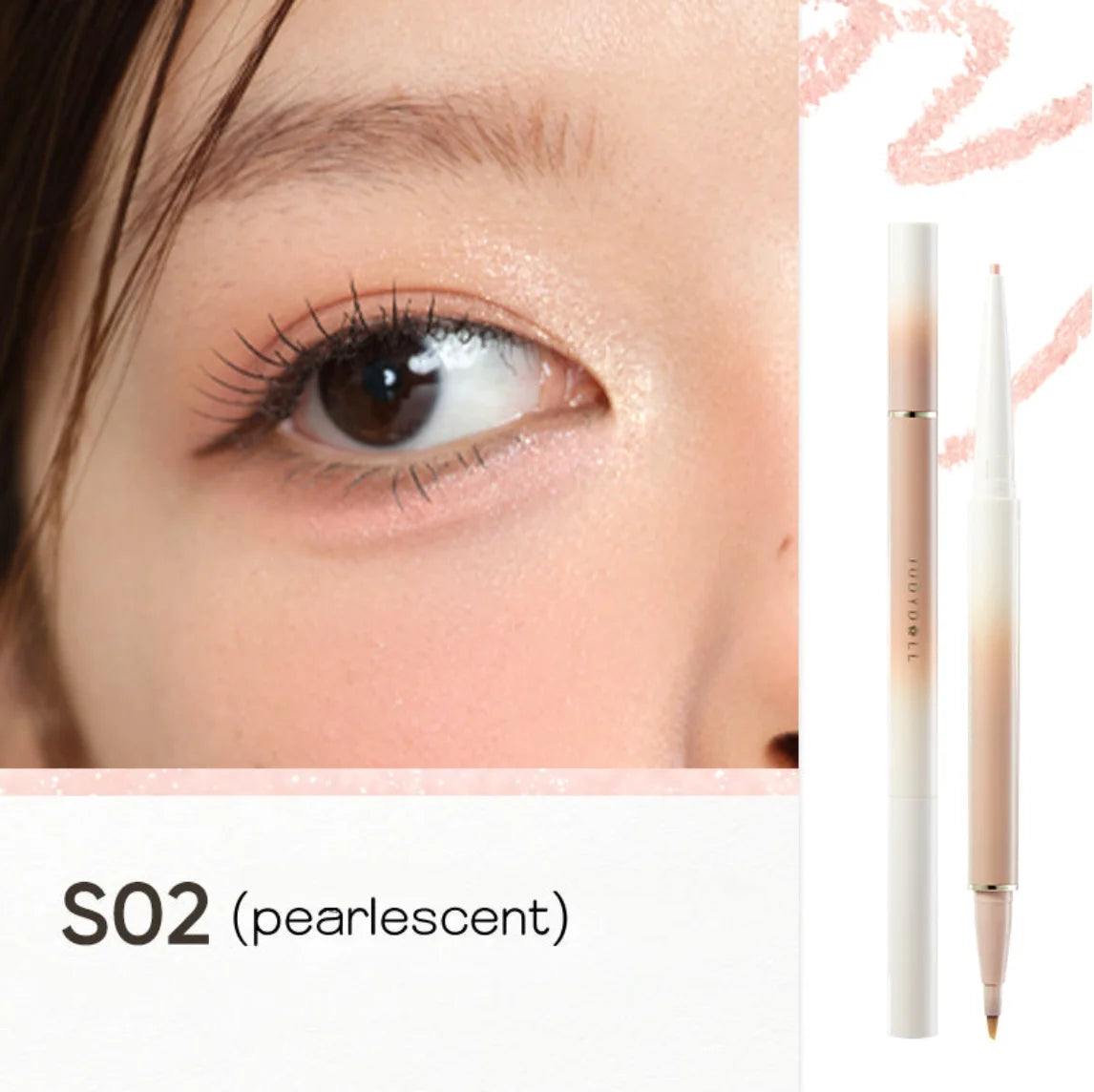 JUDYDOLL Dual-end Undereye Pen Shadow Highlighter Matte Nature 100 Zpaxo S02