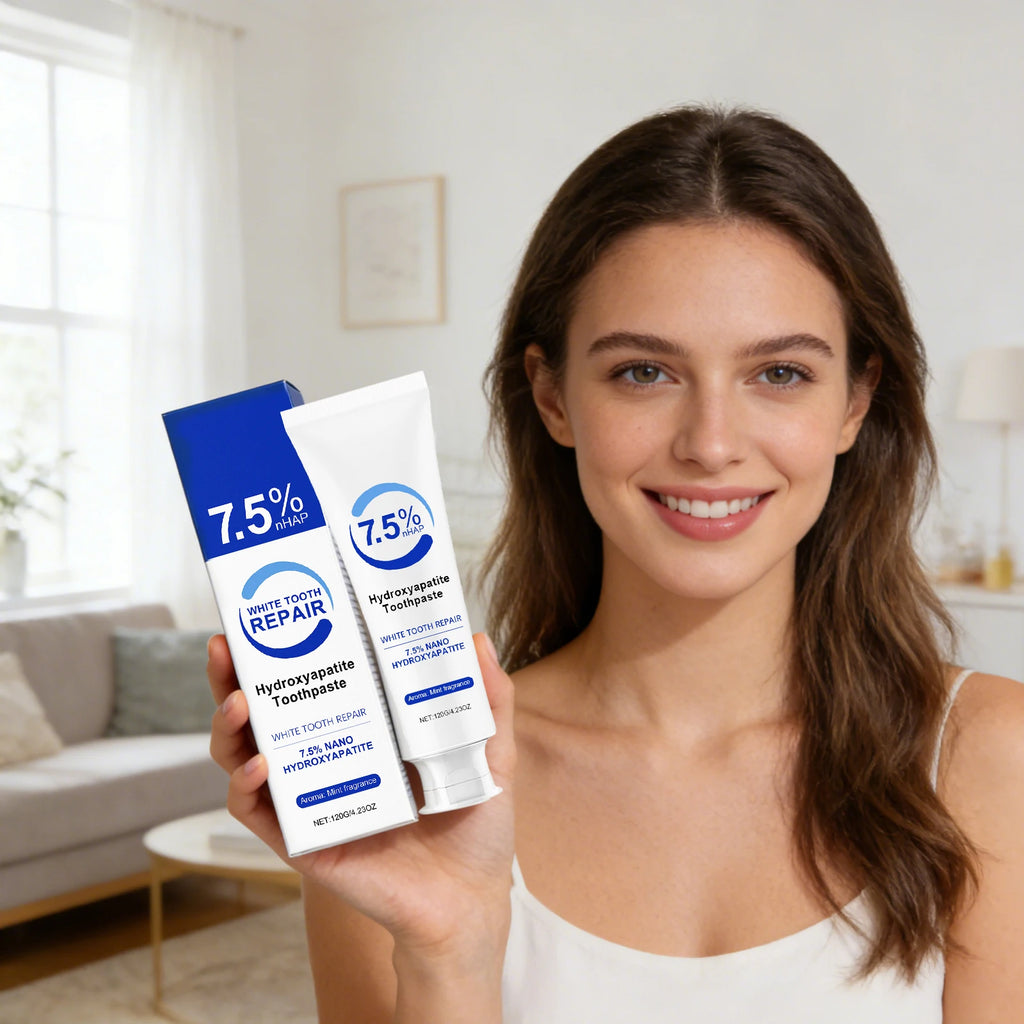 Peppermint Hydroxyapatite Toothpaste – Whitening & Enamel Care Whitening Toothpaste Zpaxo