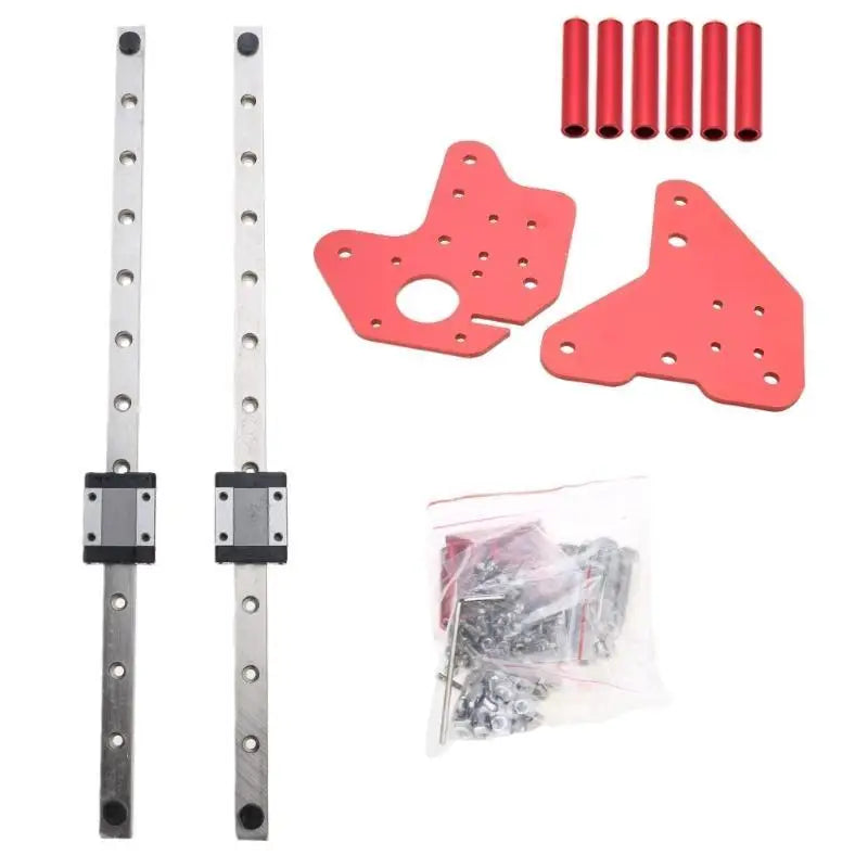 652F Dual Z-axis Linear Guide Upgraded with Fixing Plate Bracket MGN12C L Zpaxo Ender3 CN