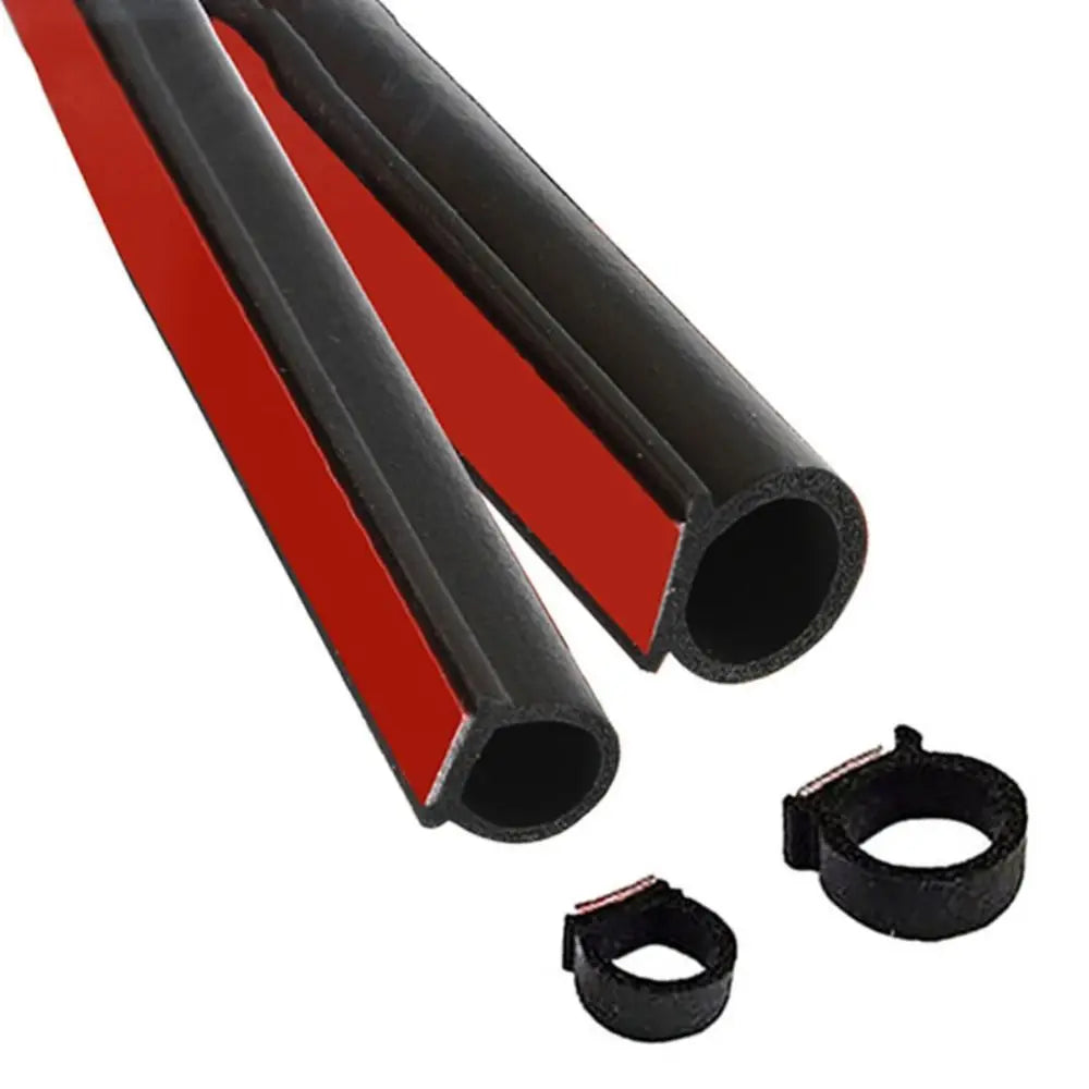 Car Door Anti-dust Z Shaped Trim Anti-collision Noise Insulation Auto Zpaxo