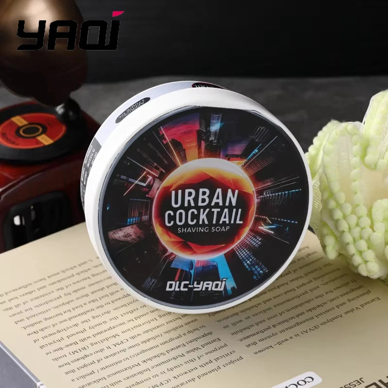YAQI Urban Cocktail Artisan Shaving Soap for Men – 170g Artisan Shaving Soap Zpaxo