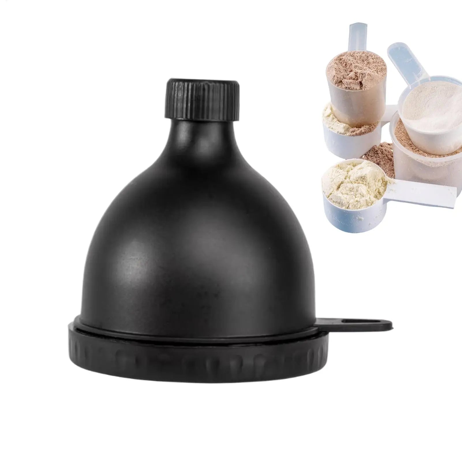 Protein Powder Funnel Shaker Multipurpose Supplement Dispenser Men