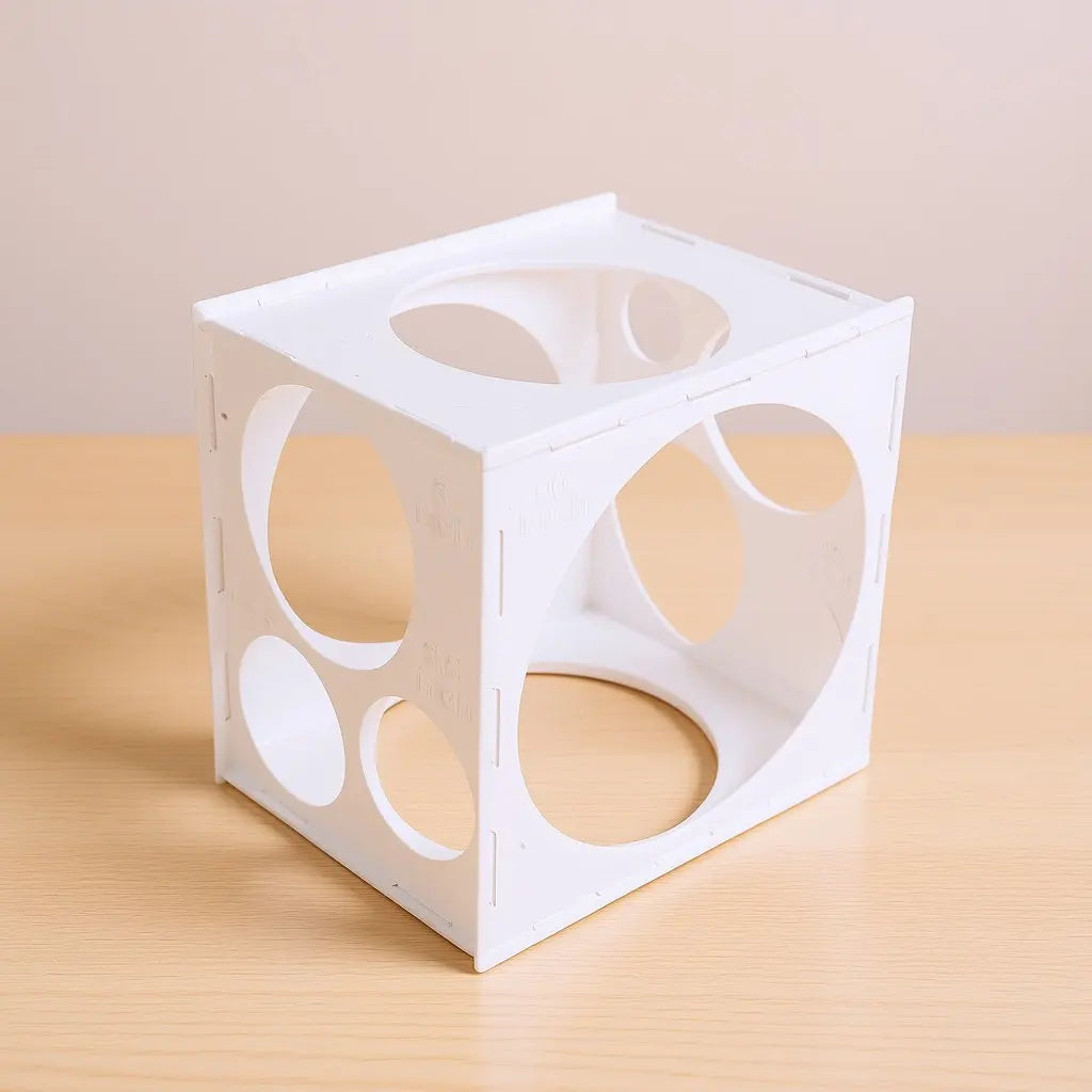 Plastic Sizer Cube .7X11 Inch Balloon Measurement Tool Measure Calibrator Shaper For Arches Columns Wedding Party Zpaxo