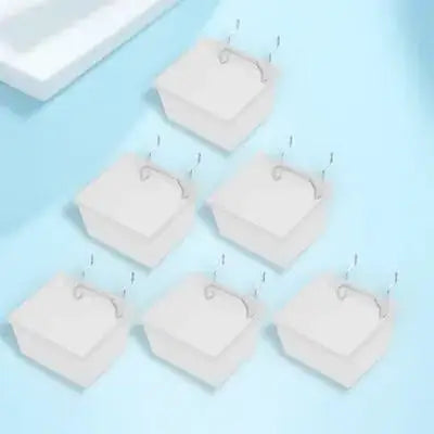 Heavy Duty Pegboard Bins Transparent Easy Install Tool Organization