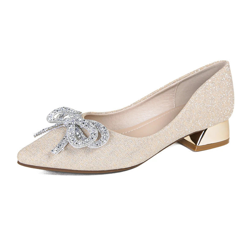Womens Low Chunky Heel Pumps Soft Sole Spring All Season Shoes Slip Zpaxo 022-38 Apricot 40 China Mainland