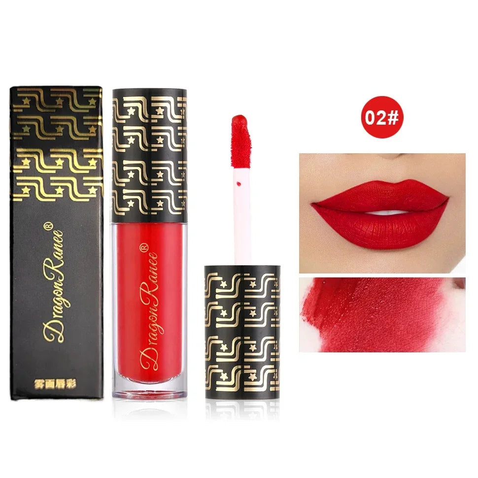 Ryukin Matte Liquid Lipstick Makeup Lip Glaze Moisturizing Waterproof Zpaxo 02