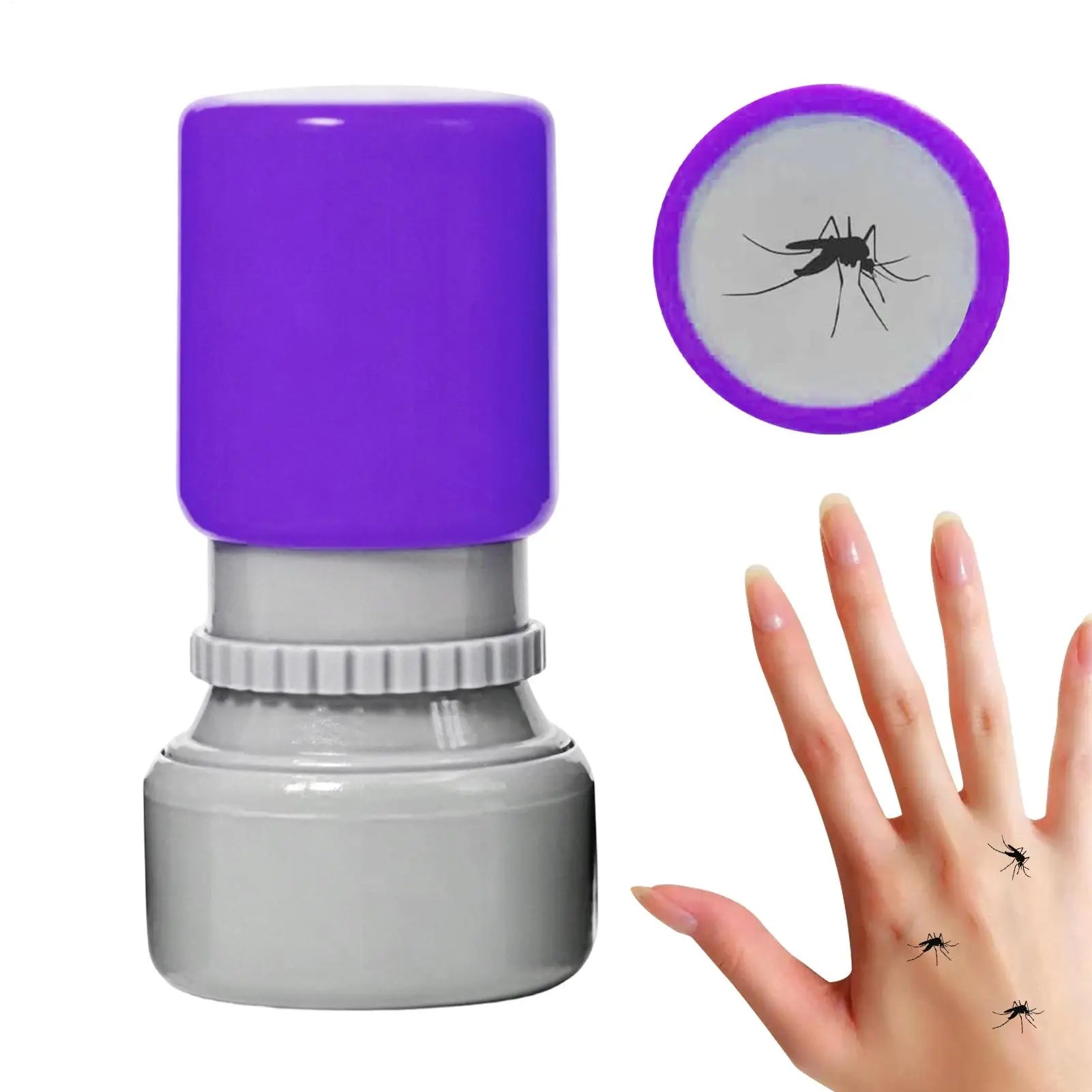 Funny Mosquito Stamp Realistic Dead Insect Prank Toy Portable Craft