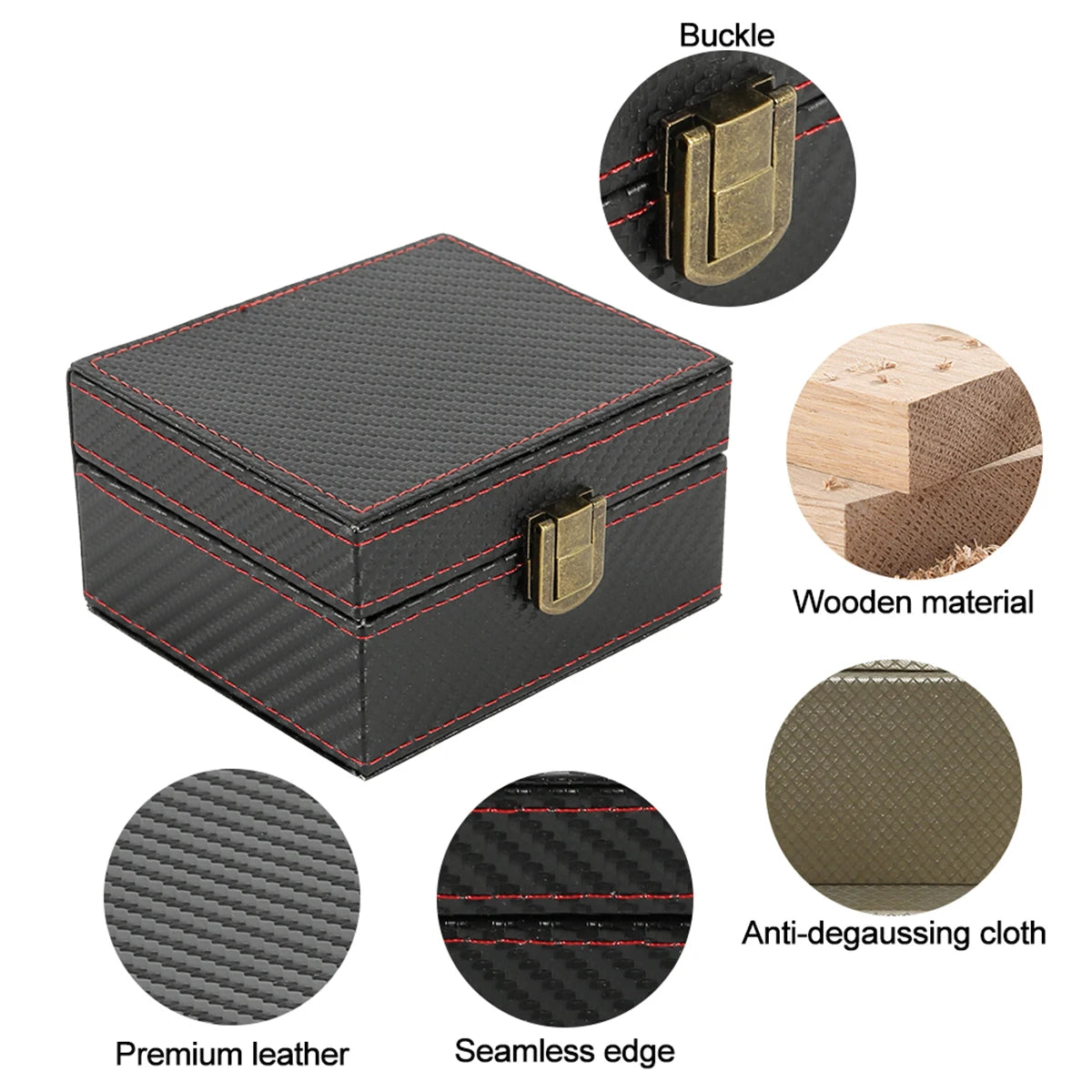 Signal Blocker Security Box Mobile Phone Storage Box for Bank Phone Card Car Keyless Anti-Theft Faraday Box Shielding Security Zpaxo