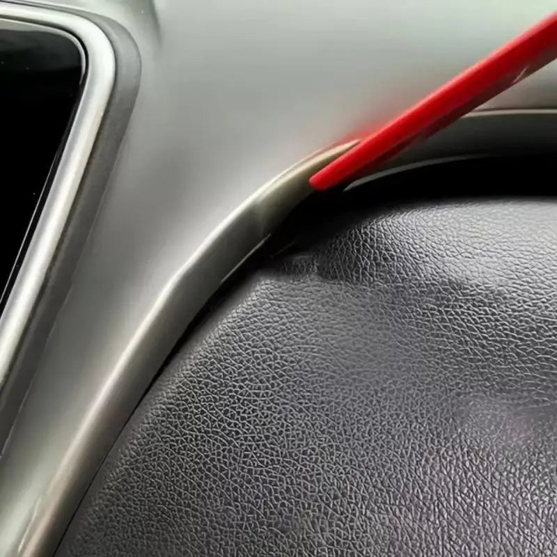 Professional Stainless Steel Car Pry Bar Horizontal Auto Interior Zpaxo
