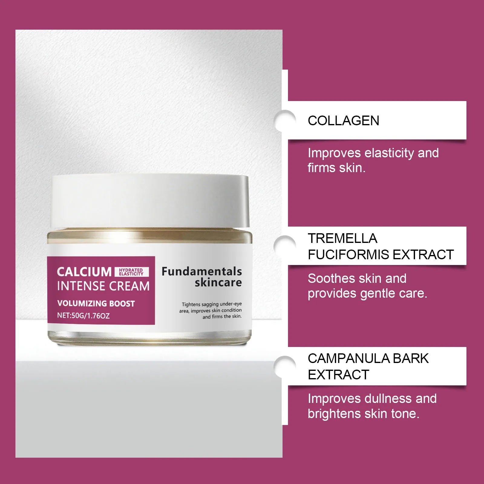 Hoygi Calcium Intense Cream – Firming, Lifting & Hydrating Facial Firming Cream Zpaxo