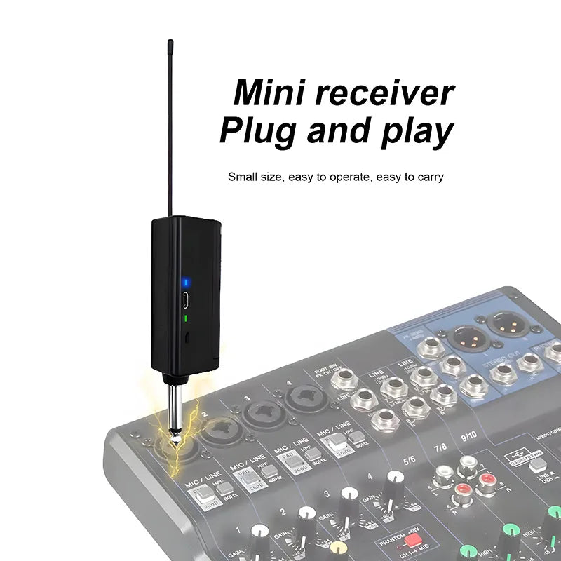 Wireless Microphone Dynamic Handheld Microphones Karaoke Mic