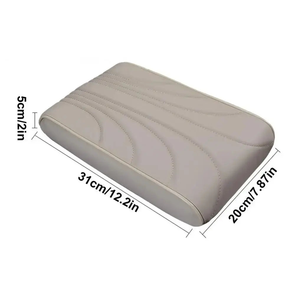 Thick Car Armrest Mat Comfortable Soft Center Console Cover Anti-slip Zpaxo