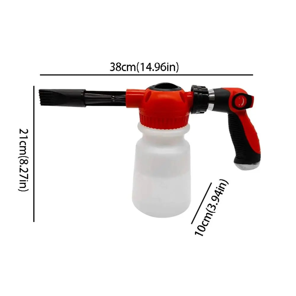 Large-capacity Car Wash Foam Tool Transparent Watering Can Portable Zpaxo