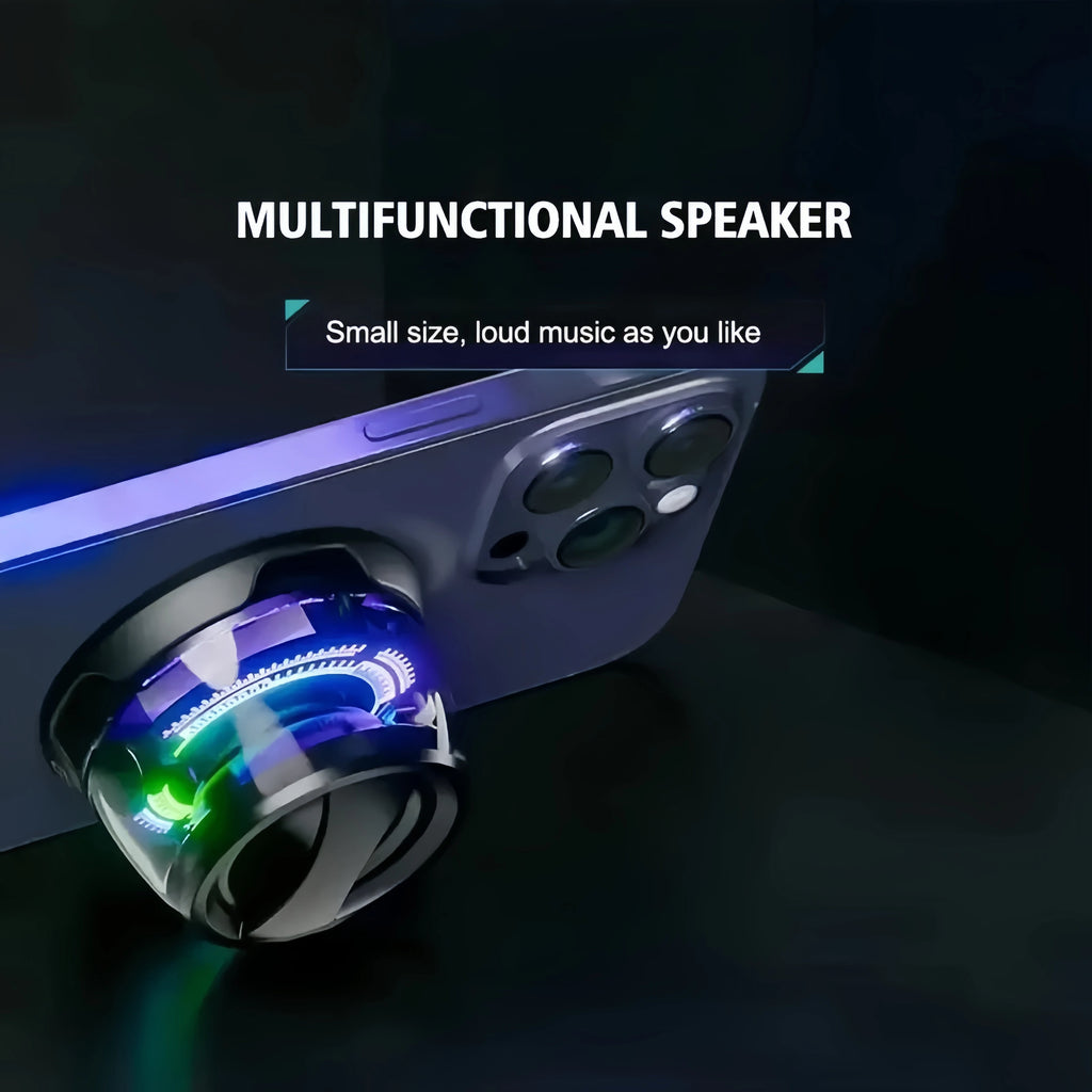 KEBIDUMEI Bluetooth 5 3 Speaker Mini Portable Magnetic