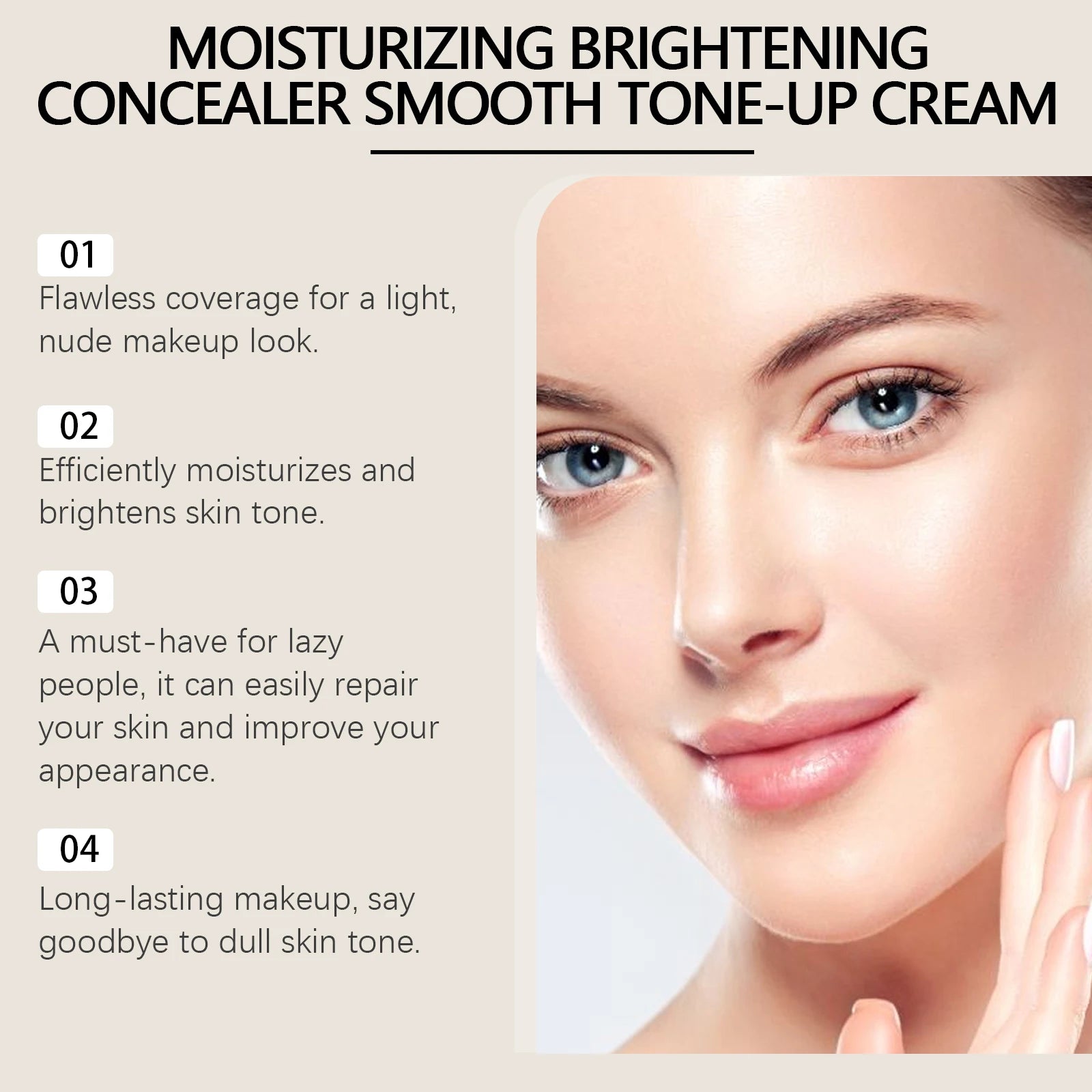 Hoygi Centella Asiatica BB Cream – Full Coverage Concealer 50g Concealer BB Cream Zpaxo