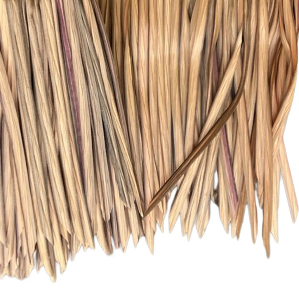 DIY Artificial Thatch Roll Durable Easily Install Versatile PE Zpaxo