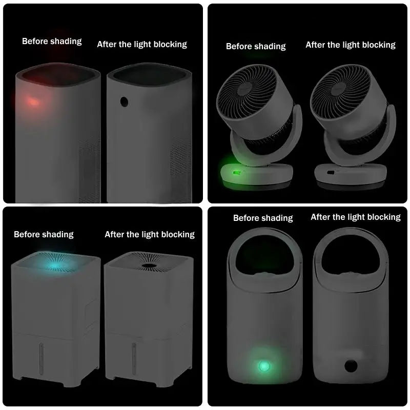 Black Light-blocking Stickers VR Glasses AI Intelligent Glasser