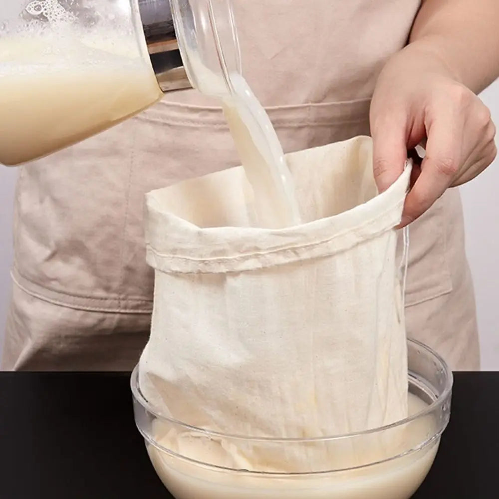 Reusable Cheese Cloth Cheesecloth Bags Straining Nut Milk Cold Brew