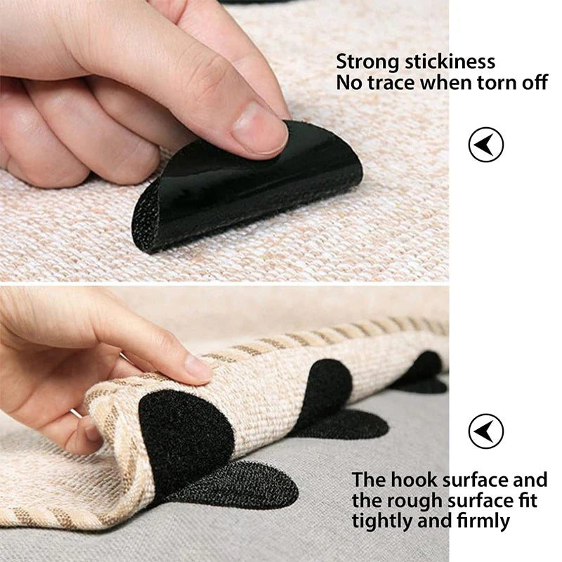 6cm Round Black Self Adhesive Hook and Loop Dots Waterproof Sticky Glue Coins Tape Loop Fastener For Home Classroom Office Zpaxo