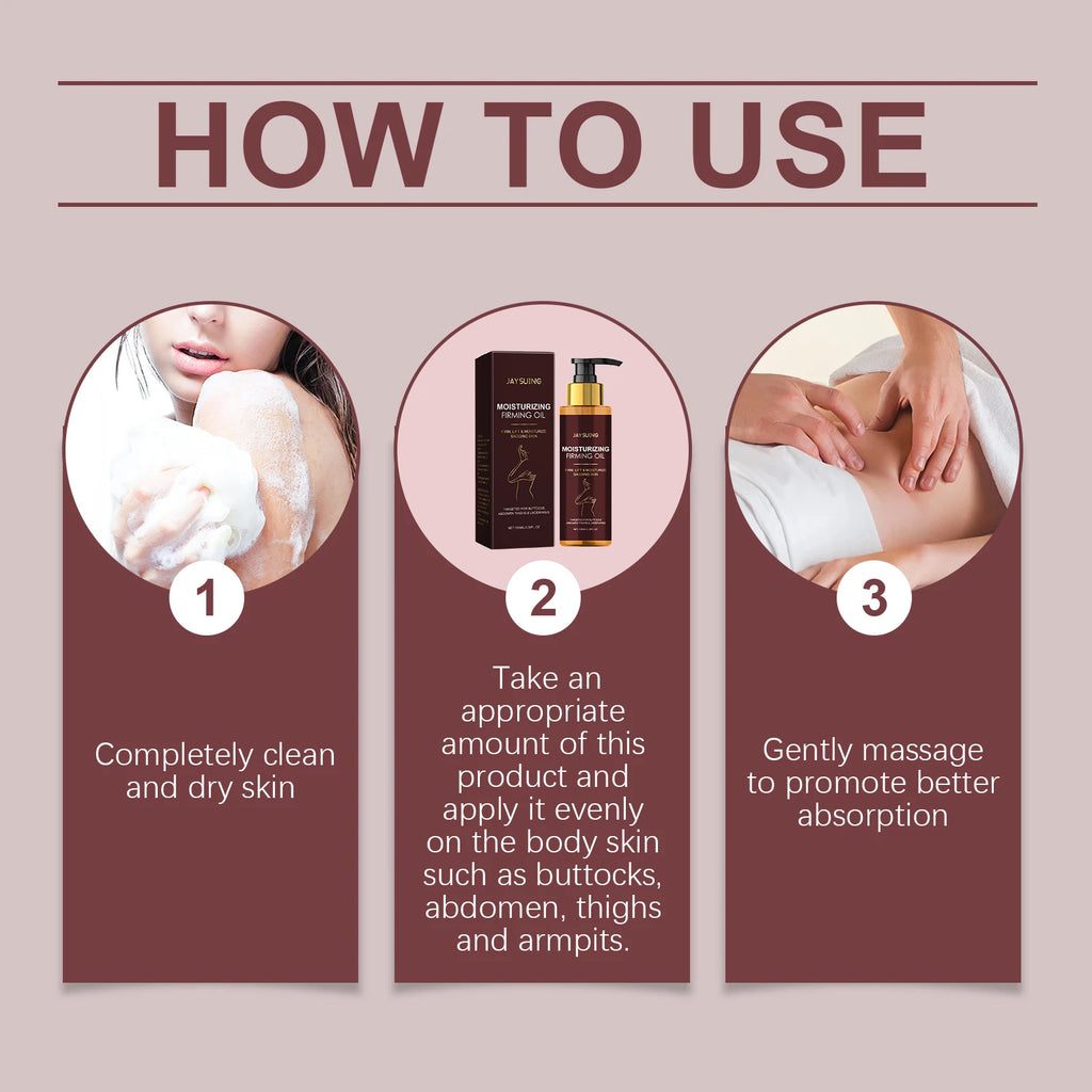 Jaysuing Tightening Body Oil – Firm, Moisturize & Lift Skin 100ml Body Treatment Oil Zpaxo
