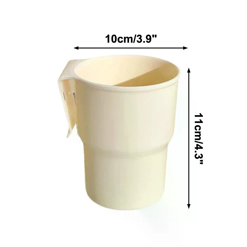 Car Water Cup Holder Mobile Phone Beverage Holder Trash Can Multifunctional Storage Box Auto Interior Accessories Zpaxo