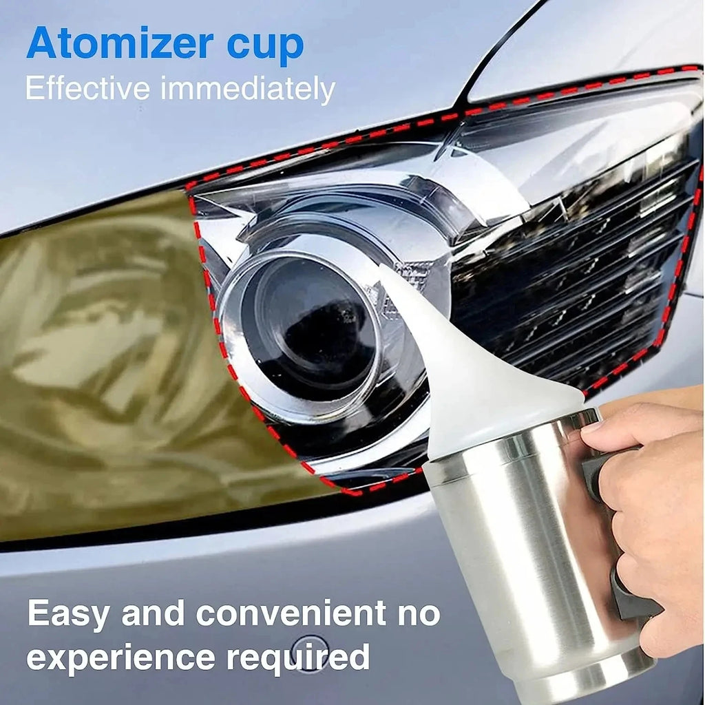 Car Headlight Repair Tool Heating Cup Automotive Care Headlamp Polish