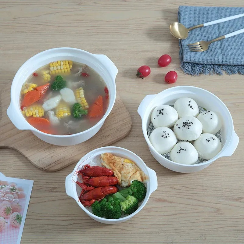 Microwave Oven Special Box Heated Soup Pot Rice Steamed Buns Lid