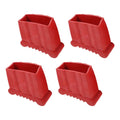 4x Ladder Feet Covers Universal Replacement Durable Security Bumper Extension Ladder Covers Ladder Accessories Zpaxo 7.2x2.8cm