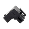 652F 90Degree Graphics Card Elbow Connector Positive 90Degree Bend Graphic Card Elbow Support Two Connectors Simultaneous Use Zpaxo CN