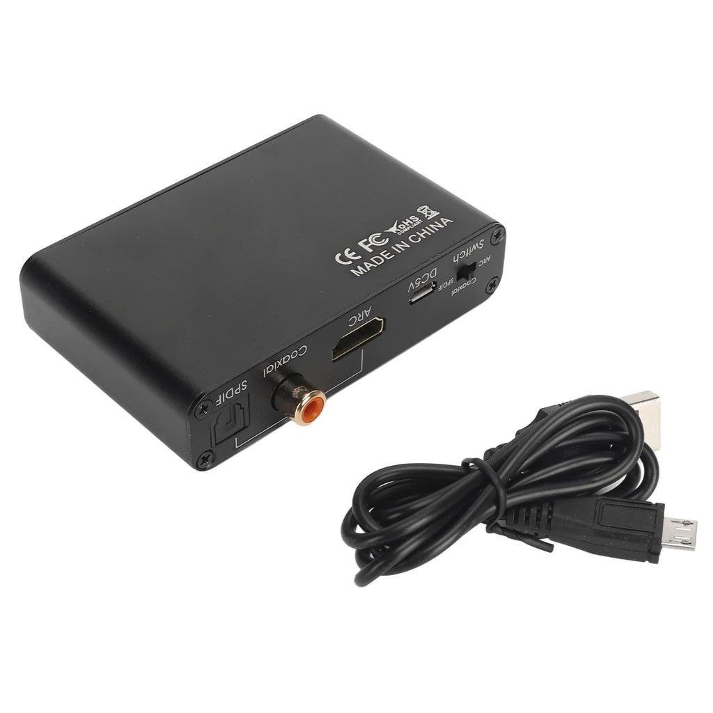Digital Analog Sound Converter Optical SPDIF Support 5 1 Channel HD