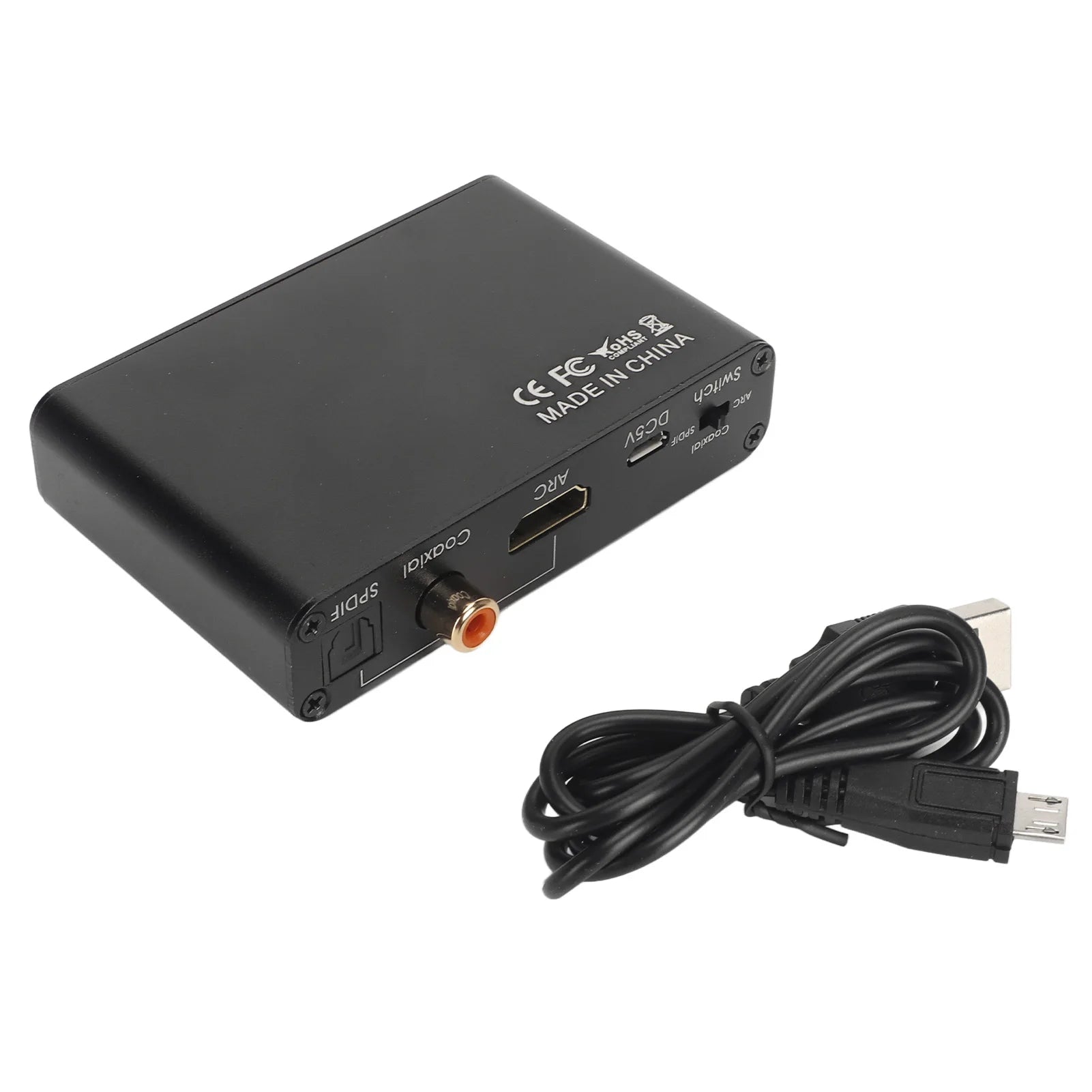 Digital Analog Sound Converter Optical SPDIF Support 5 1 Channel HD