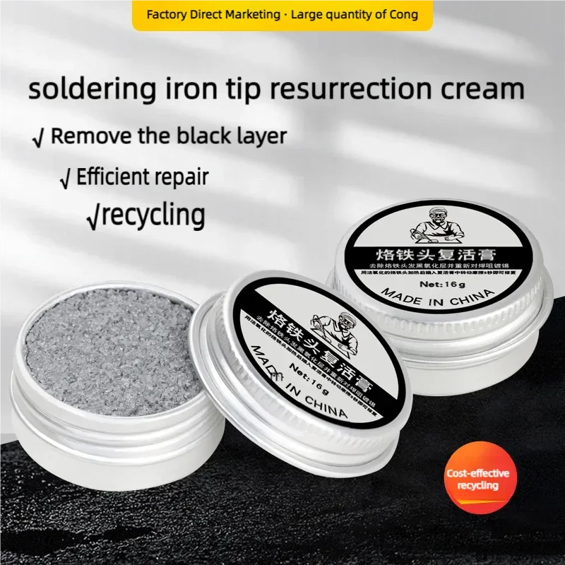 Soldering Iron Head Resurrection Paste Tip Refresher Solder Cream