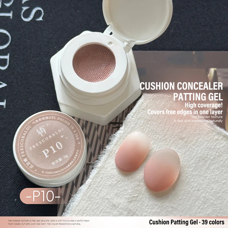 39 Colors Cushion Ombre Painting Nail Gel No Wipe Highly Saturated