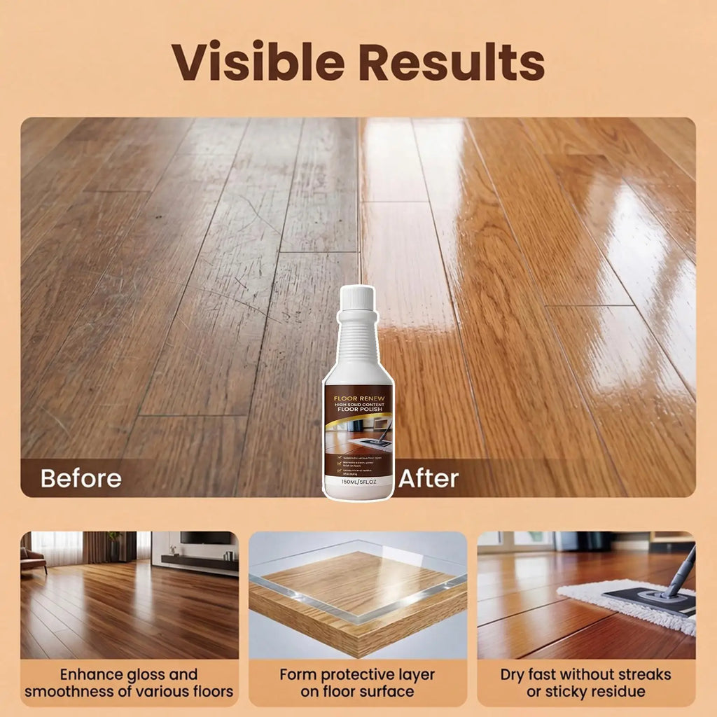 Wood Floor Restorer Professional Cleaner Shine Polishing Liquid