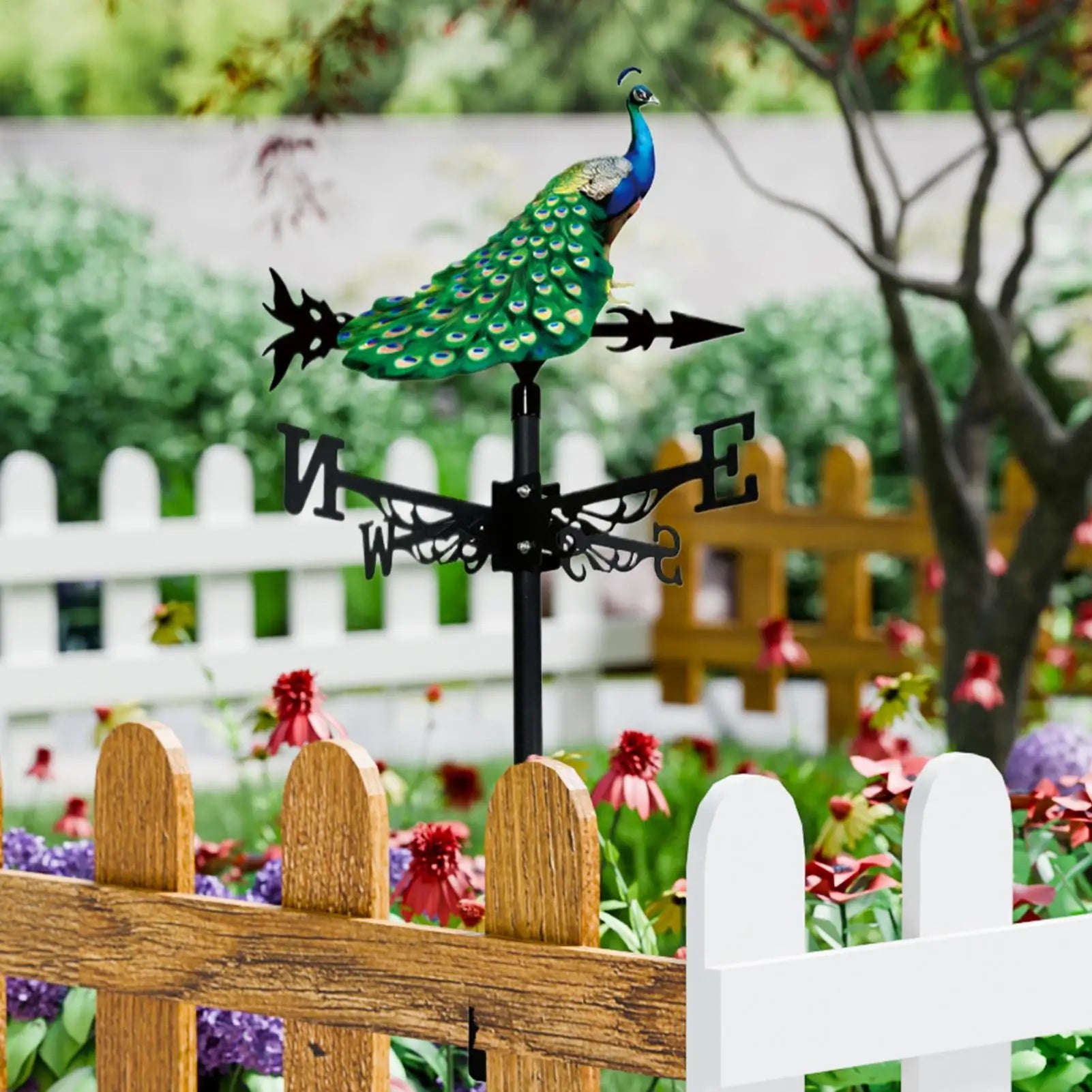 Weather Vane Outside Outdoor Wind Direction Indicator Sculpture
