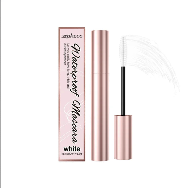 Zephoco Curling Mascara – Waterproof, Lengthening & Volumizing Tubing Mascara Zpaxo White