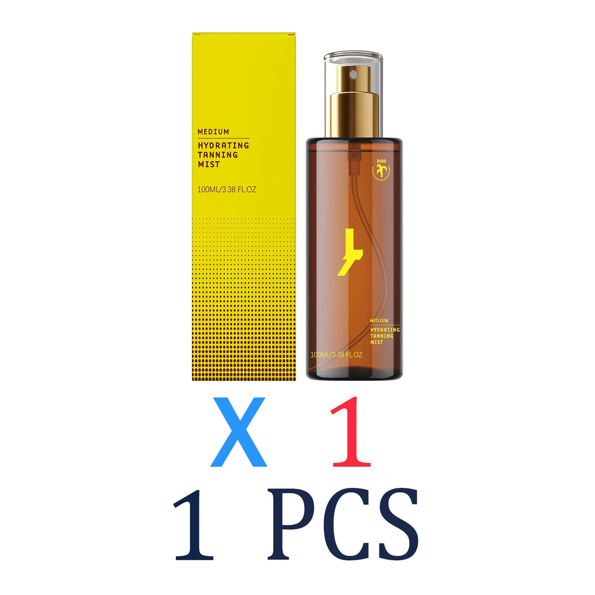 Self Tanning Mist Hydration Lock Moisturizing Without Greasiness Sunless Tanning Mist Instant Bronzer Natural Glow Self Tanner Zpaxo 1 Pcs