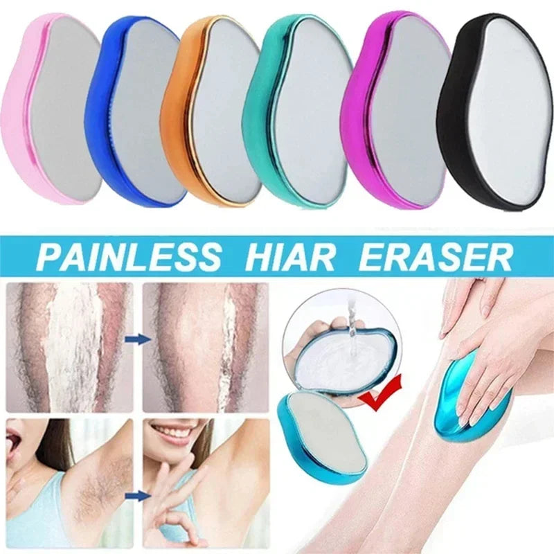Stone for Hair Removal Depilatory Hair Eraser Depilator Hair Magic Painless Sponge Pad Effective Epilator Facial Body Epilator Zpaxo