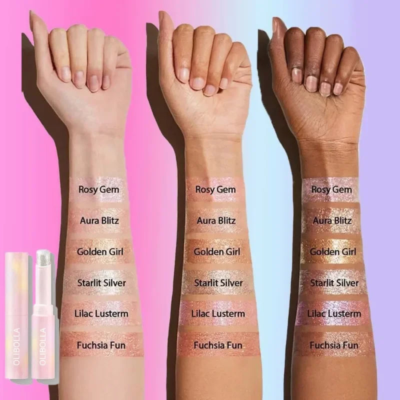Watery Jelly Eyeshadow Stick Multi-color Pearlescent Glitter