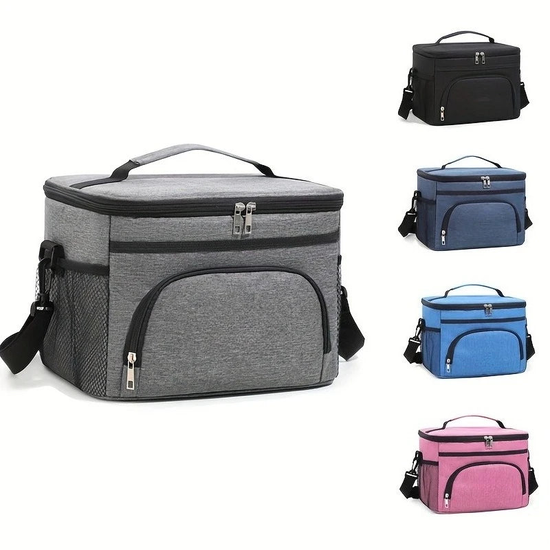 Lunch Box Bag Non-food Contact Large Capacity Insulated Car-cut Zpaxo
