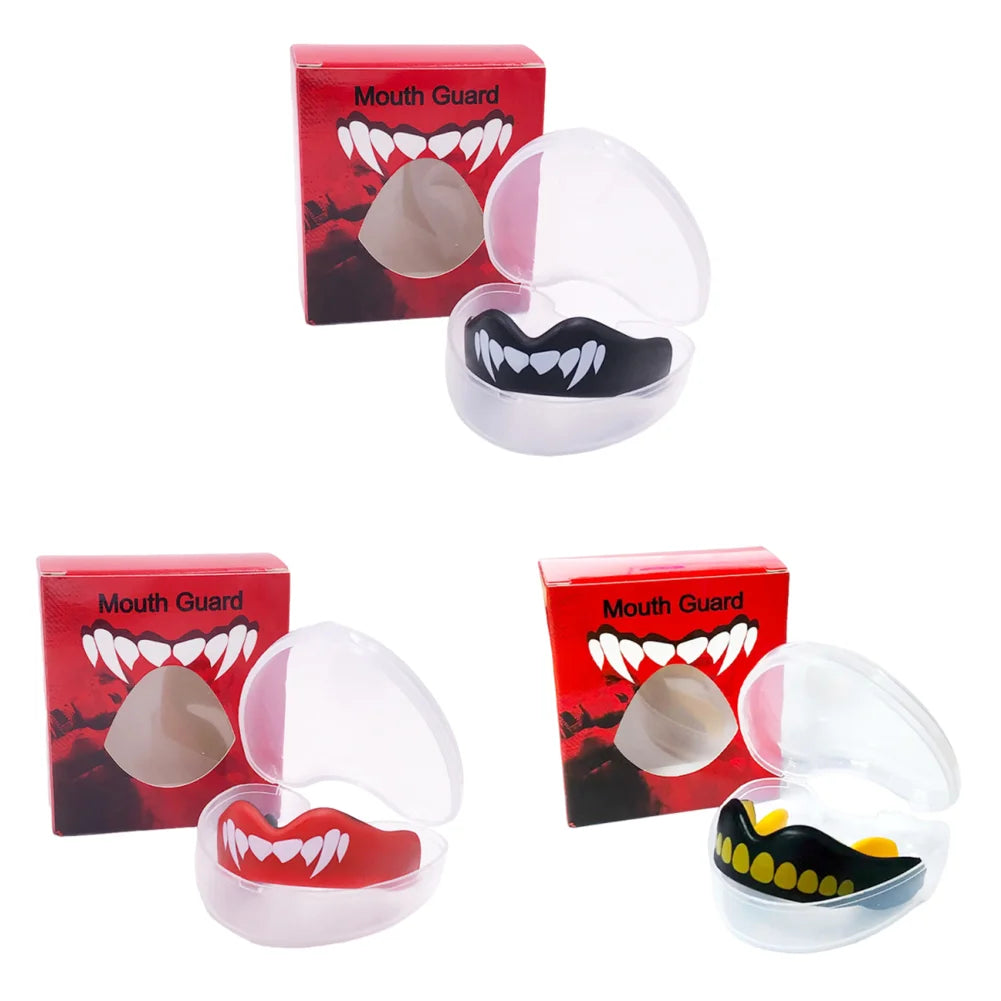 1- Fighting Training Mouth Guard Boxing Gum Shield Slim Fit Adult
