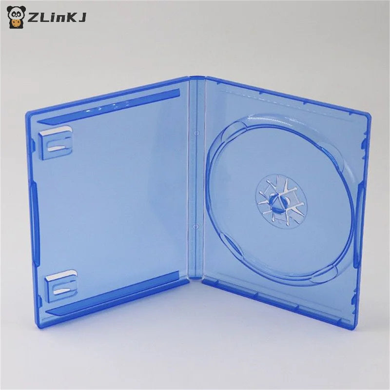 ▶1/2/3PCS Blue CD DVD Discs Storage Box Cover CD Game Case Protective Box Game Disk Holder Disk Case Zpaxo