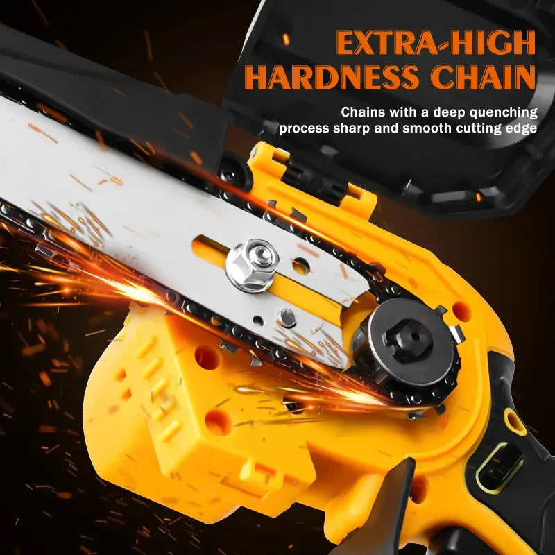 6 Brushless Chainsaw DeWALT 18 20V Battery Cordless Electric Chain