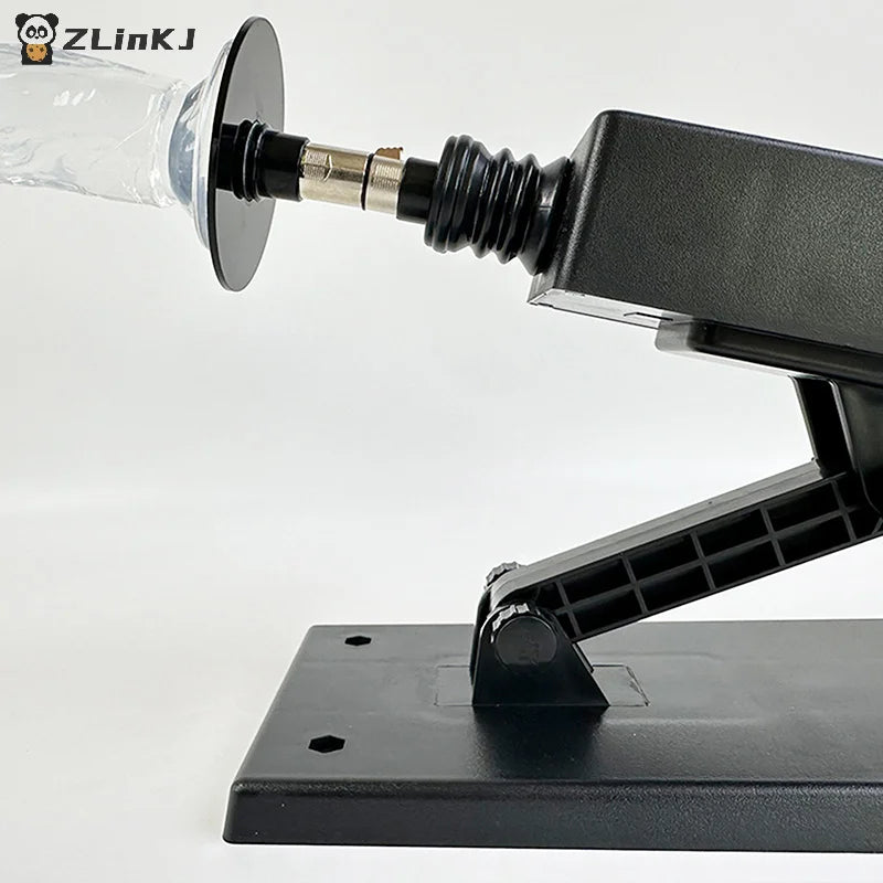 ▶8CM Black Suction Cup Adapter With 3XLR Love Machine Connector For Telescopic Linear Actuator Attachment Holder Zpaxo