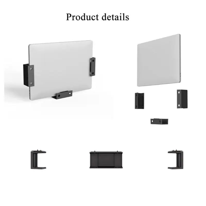 652F Computer Bracket for Under Desk, Enhances Efficiency, Fits Keyboards & Routers Zpaxo