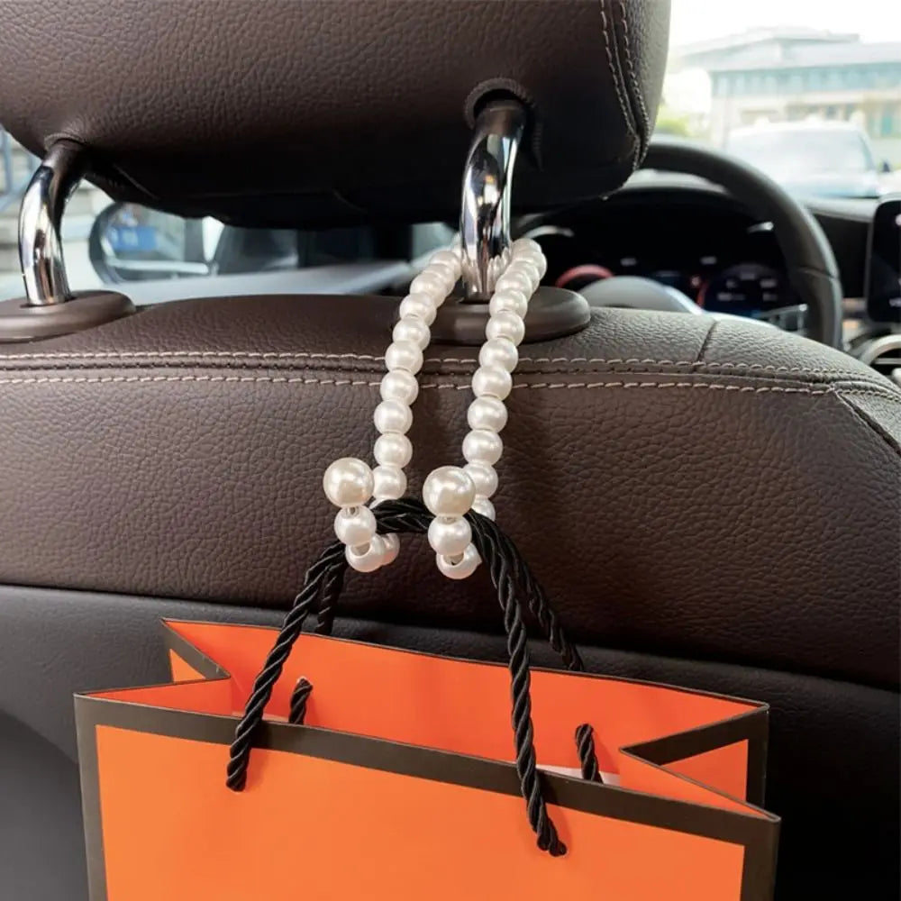 Bowknot Bow Car Hook Durable Elegant Adorable Bow Knot Car Hook Alloy Light Luxury Cute Car Seat Back Hook Zpaxo style 1