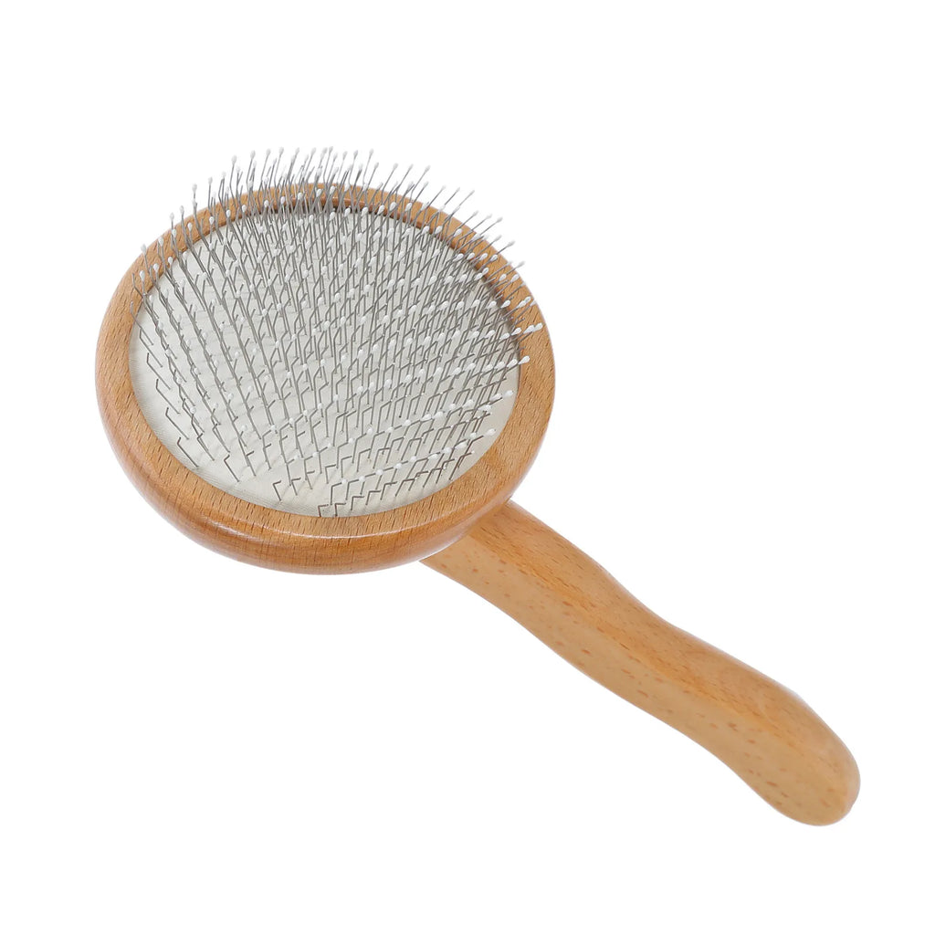 Manual Wool Carder Brush Wood Handle Felting Needle Tool Craft