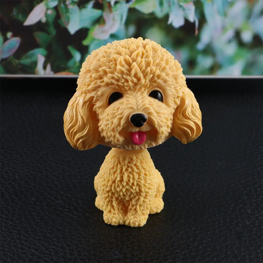Accessories Car Decoration Resin Tabletop Ornaments Shaking Head Dog Zpaxo