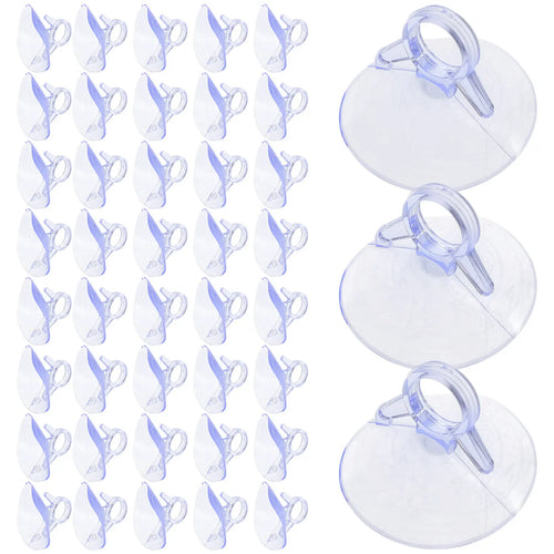 100Pcs Windshield Sunshade Suction Cup 4.5cm Small Compact Strong Adhesive Sucker for Car Shade Glass Table Top Bathroom Wall Zpaxo Default Title